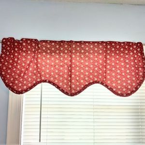 RARE Rue de France Exclusive Single Window Valance